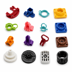 Pièces en plastique moulées par injection colorées, clips personnalisés, bases, engrenages, composants de montage de petite taille - Product Image 1