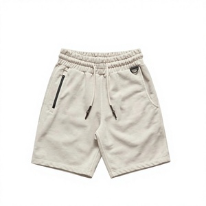 Shorts en molleton OEM pour hommes, décontractés, en coton, pour le sport et la gym, personnalisables, vente en gros, direct usine - Product Image 4