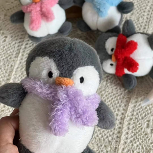 Siêu Dễ Thương Động Vật Sang Trọng Keychain Đồ Chơi Sang Trọng Chim Cánh Cụt Thỏ Vịt Trái Cây Móc Khóa Búp Bê Cho Căng Thẳng Cứu Trợ Món Quà - Product Image 2