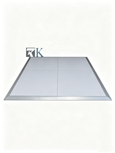 Wholesale Dance Floor Party Wedding Dance Floor Event Flooring with Aluminum Edging <b>White</b> Panel - Product Image 2