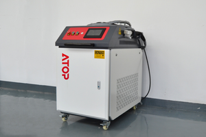 Atop Atop Bibo Laser portatif pour le décapage de la rouille 1500W/2000W/3000W, refroidissement par eau, pour le nettoyage laser du métal, de l'acier inoxydable et de la peinture - Product Image 2