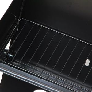 Barbecue portable 45 cm, mini barbecue <span class=keywords><strong>au</strong></span> charbon de bois pour extérieur, intégré/sur pied, pour table - Product Image 5