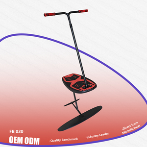 Tabla de Hydrofoil Premium JFS FB020 de Fibra de Carbono de 96 cm, Ligera, Todo en Uno, con Bomba, Manillar y Scooter para Saltos, SUP FB020 L - Product Image 1