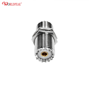 Adaptateur UHF Femelle vers UHF Femelle pour montage sur panneau, connecteur coaxial RF SO239 vers SO239 avec écrou, <span class=keywords><strong>prix</strong></span> direct usine - Product Image 3