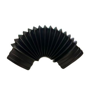 Manguera de Conducto PP Fitness Tiger de 8 cm, Negra, Flexible, Conector de Tubería de Ventilación para Aire Acondicionado Automotriz - Product Image 1
