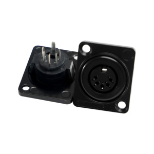 5 Pole 8 Pole <strong>TV</strong> S Video Terminal Female Socket for HDTV/DVD/VCR - Product Image 3