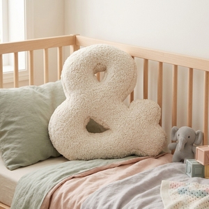Coussin décoratif épais en forme de chiffres 1-9, doux comme un oreiller, pour arbre de Noël, chambre d'enfant, canapé de fêtes, poupée en peluche anglaise - Product Image 6