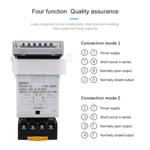 DH48S-2Z BERM Hai Nhóm Rơle Trễ, Rơle Thời Gian Hiển Thị Kỹ Thuật Số Hẹn Giờ Chất Lượng Cao 220V 380V 24V Gửi Cơ Sở - Product Image 5