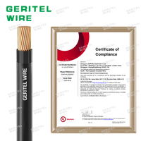 Kabel Tembaga Murni Berkualitas Tinggi 600V 1/0 2/0 3/0 4/0 THHN/THWN untuk Bangunan dengan Isolasi PVC untuk Pemanas