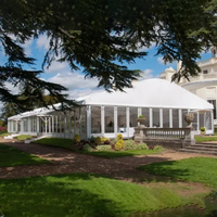 Tente en alliage d'aluminium transparent de haute qualité 20x40m 600 800 personnes Mariage Fête Banquet Tentes à poteaux en toile de voile Sperry à vendre