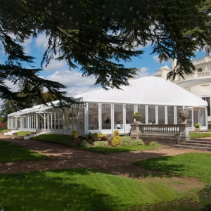 Carpa de Aleación de Aluminio Transparente de Alta Calidad, 20x40m, para 600-800 Personas, Bodas, Fiestas, Banquetes, Carpas con Mástiles de Lona <span class=keywords><strong>Sperry</strong></span> en Venta - Product Image 4