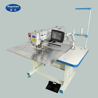 Machine à coudre industrielle Raynian-3520G - Machine à coudre pour motifs de badges et emblèmes scolaires