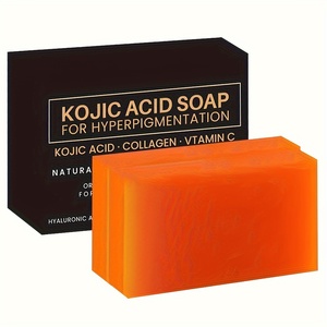 Grande Vente Nouveaux Modèles Savon à l'Acide Kojique Fait Main Barre Nettoyante Visage et Corps Acide Hyaluronique Ultra-Protéine - Product Image 1