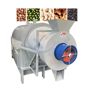 OCEAN Horizontal Laboratory Drum Wood Wool Cassava Dryer Dehydrator Spirulina Seaweed Timber Dry Machine