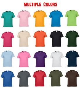 Customized United Usa 180Gsm Purple Casual Plain T-Shirts for Men 100% Organic Cotton T Shirts Mens Clothing - Product Image 3