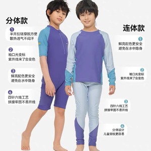 Traje de baño HeyBetter Magic de manga larga con protección UV para niños, para juegos acuáticos al aire libre - Product Image 2