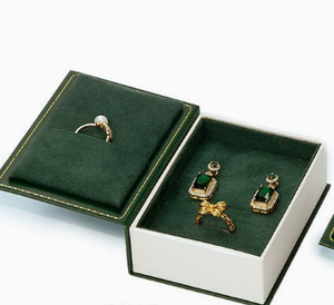 Custom Logo Rectangle Vintage Book-Shaped Velvet Jewelry <b>Box</b> Magnetic Closure Flip Ring <b>Earrings</b> Necklaces Packaging <b>Gift</b> Luxury - Product Image 4