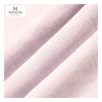 Yeni Gelen 12S Slub İplik %85 Viskon %15 Keten 180gsm 135cm Kumaş Moda Bayan Bluzu Keten Viskon Karışımı Kumaş