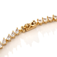 Nouveautés en gros : Parure de bijoux de luxe vintage européenne et américaine en zircon, motif floral, pour femme (collier, bracelet, bague, boucles d'oreilles)