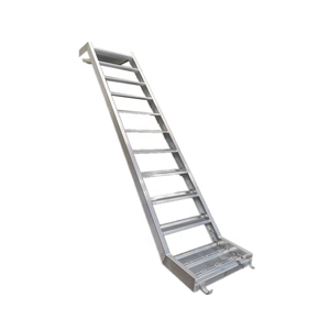 Échelle en aluminium, échafaudage à anneaux, échafaudage à verrouillage, échelles d'hôtel, échelles contemporaines, inspection sur site - Product Image 1