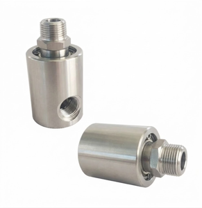 In Acciaio Inox 304 Ad Alta Pressione Giunto Rotante 1/4 3/8 1/2 Pollici Filo Girevole Rotante Comune per Acqua di Petrolio e Gas - Product Image 4