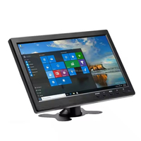 Monitor de 10.1 Pulgadas, Pantalla LCD TFT de 1024x600 con Entrada HD MI VGA BNC para CCTV, Seguridad, Auto, Mini PC, Raspberry Pi, Juegos