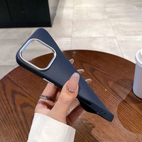 Coque de téléphone souple en TPU avec texture tissu, design élégant, prix usine, pour iPhone 11, 18, 16, 15, 13, 14, 17 Pro Max