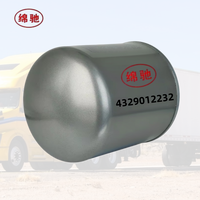 Kartrid Desikan Pengering Udara Tugas Berat 4329012232 20972915 Filter Aftermarket Tahan Lama untuk Sistem Rem Udara Truk dan Bus