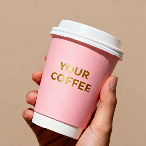 Vaso de Papel Biodegradable de Doble Pared con Logotipo Personalizado, Ecológico, de Grado Alimenticio, <span class=keywords><strong>para</strong></span> Comida Rápida y Café <span class=keywords><strong>para</strong></span> <span class=keywords><strong>Llevar</strong></span> - Product Image 5