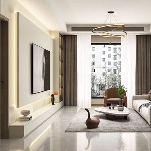 Meuble TV pratique et durable pour centre de divertissement, apparence unique, mobilier de maison pour salon - Product Image 1