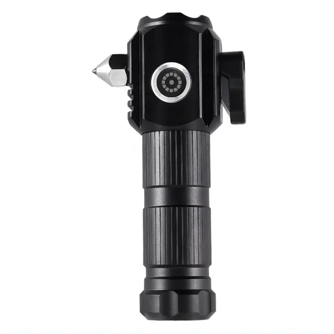 Window Glass Breaker and Seatbelt Cutter Outdoor Portable Rechargeable Lamp Emergency Brightness Adjustment Flashlights