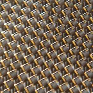 Tissu en fibre de carbone scintillant en cuivre réfléchissant - Product Image 1