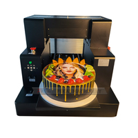 Mesin Printer Inkjet Otomatis 3D untuk Tinta Edible A3 A4 Flatbed untuk Kue dan Pastry Flex Garansi 1 Tahun Print Head L805 50cm 15ppm 2400DPI