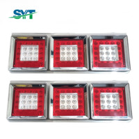 Nouveaux feux arrière de virage à LED 24V chromés et peints pour remorques de camions japonais 1962-1968 Série 120 (SAIYAOYUTONG)