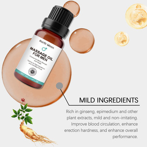 Nouvelle arrivée populaire rapidement absorbée améliorer la dureté de l'érection et la performance globale huile essentielle de massage pour hommes - Product Image 5