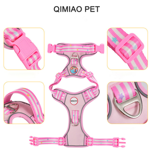 Cross-border pet chest back anti-relief new explosion-proof vest type dog traction rope safety reflective breathable walking dog - Product Image 4