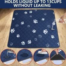Top Seller Logo personalizable de alta calidad las últimas mascotas lavables impermeables absorbentes cachorro entrenamiento inodoro Wee Pee <span class=keywords><strong>Pads</strong></span> - Product Image 6