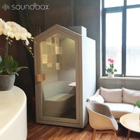 Pod de méditation de réduction du bruit un espace de repos calme personnel privé cabines insonorisées