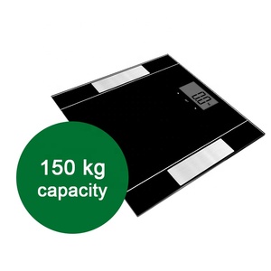 Beliebte Design Bad elektronische Körperfett waage Smart gehärtetes Glas BMI digitale Körperfett waage - Product Image 4