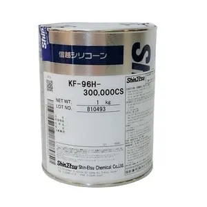 KF-96H-300000cs shin Etsu super haute viscosité silicone huile lubrifiante pour amortissement graisse et comme principal graisse matière première