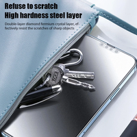 Protection d'écran anti-espion mate à 28 degrés pour iPhone 16 Pro Max, verre trempé multifonctionnel pour iPhone 15 Plus 17 Air