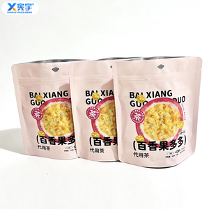Sachet Doypack Personnalisé en Plastique Alimentaire, Récipient Mylar Anti-humidité pour Stockage Longue Durée de Fruits Lyophilisés (Fruit de la Passion, Citron) - Product Image 1