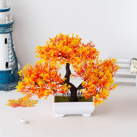 Mini plantes artificielles en pot, petit bonsaï de pin, décoration quotidienne pour la maison, l'hôtel, le magasin, le bureau, ornements de bonsaï décoratifs en plastique pour bureau