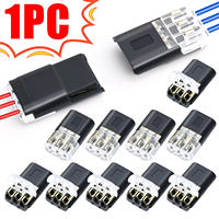 Connecteur D1 D2 D3 sans soudure, sans dénudage, à déconnexion rapide, pour LED, en cuivre et plastique, 300V 9A, câblage rapide double fil