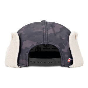 Gorra TCAP Personalizada de 6 Paneles con Protección para los Oídos, Camuflaje, para Invierno, Cálida, con Cierre a Presión - Product Image 5