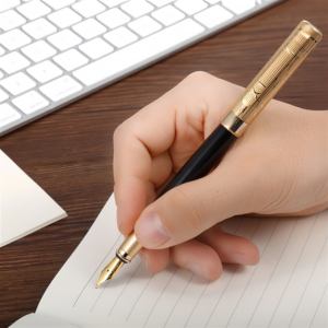 قلم حبر كلاسيكي من النحاس مع سن من الإيريديوم 314 مقاس M للكتابة الاحترافية السلسة وهدايا الأعمال التنفيذية - Product Image 4