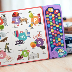 Libri Sonori Interattivi per Ascoltare e Imparare l'Alfabeto, 50 Prime Fonetiche, Libro <span class=keywords><strong>Audio</strong></span> per l'Apprendimento Precoce dei Bambini, Apprendimento Divertente e Intelligente - Product Image 3