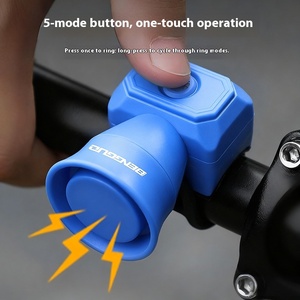 Bike Horn Type-C Charging 5 Mode Motorcycle <b>Ring</b> Antitheft Waterproof Alarm Mountain Road Accessories - Product Image 4