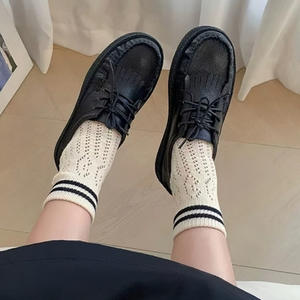 Zapatos Oxford de Diseño 2026 con Banda Elástica, Cómodos, de Cuero Vacuno de Primera Calidad, Formales para Negocios, Hechos a Mano - Product Image 2