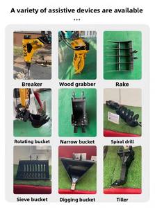 Excavadora con Trituradora Forestal |   Cabezal de Mulching para Transportador de 1/1.2/1.5/1.7/1.8/2/2.5/3/3.5/4 Toneladas |   para Motor |   Shimadzu |   Certificado CE - Product Image 4